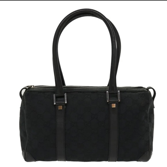 GUCCI GG Canvas Hand Bag Black color made in Italy 🇮🇹🔥🔥🔥 - Picture 2 of 13